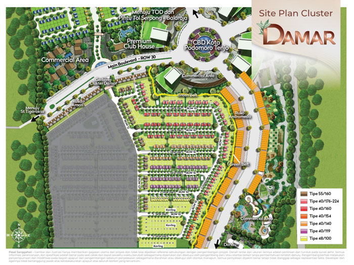 cluster damar
