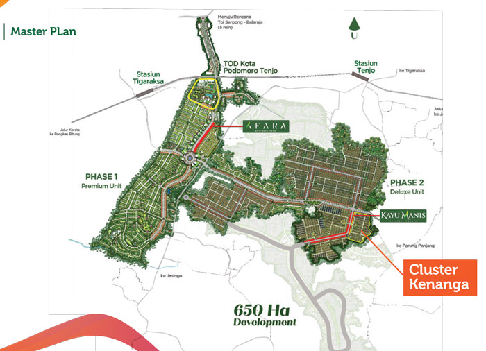 cluster kenanga kota podomoro