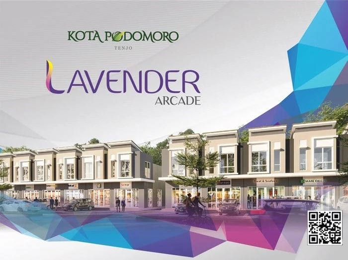 ruko lavender kota podomoro